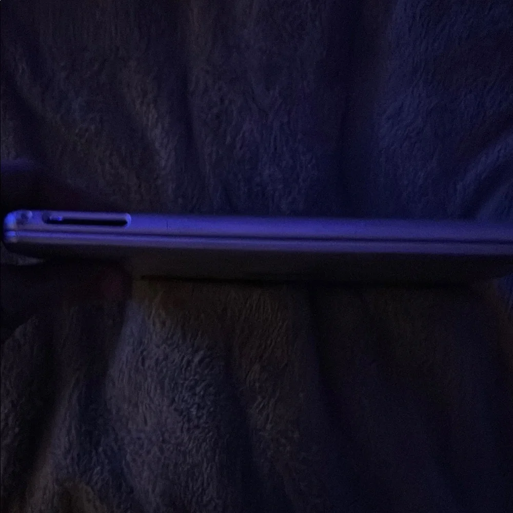 Silver Tablet with Keyboard Case